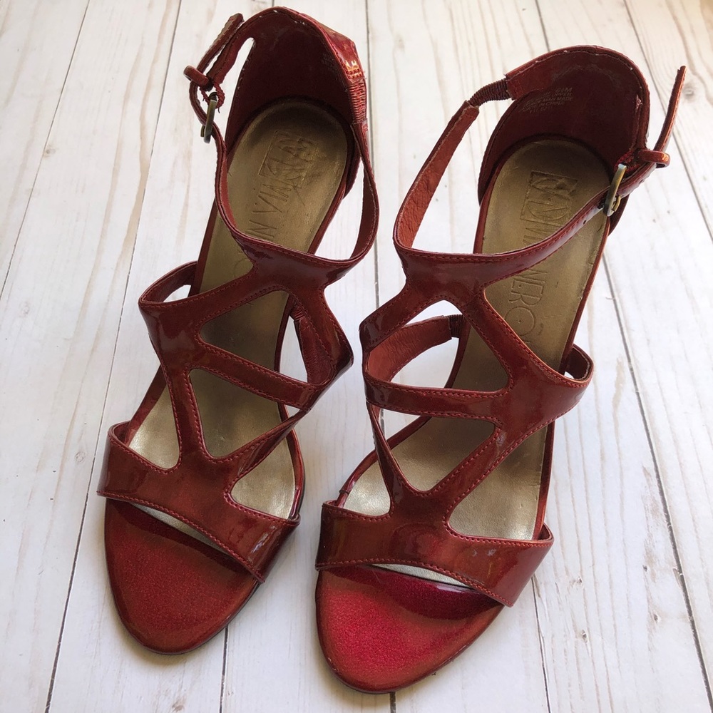 Via Neroli red heels